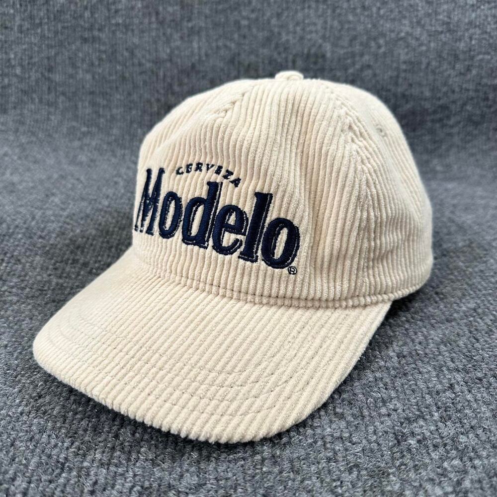 Modelo Men’s Corduroy SnapBack Hat Muted Tone Retro Summer Baseball Cap